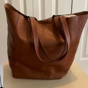 Banana Republic Leather Tote Bag